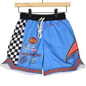 PROJECT X SAVS × DISNEY PIXAR CARS ATHLETIC SHORTS – YOUTH LARGE – BLUE/RED